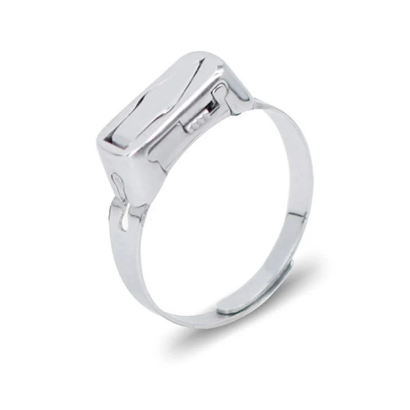 Multi-Functional Hidden Knife Opening Adjustable Ring - Image 5