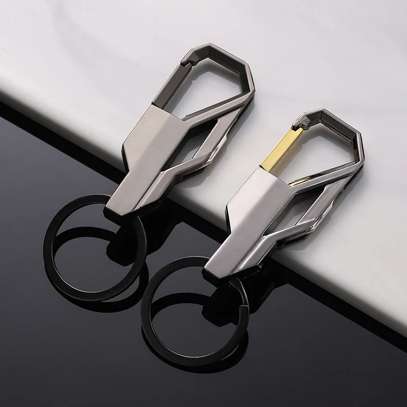 Multi Functional Practical Metal Keychain With Knife - Image 2