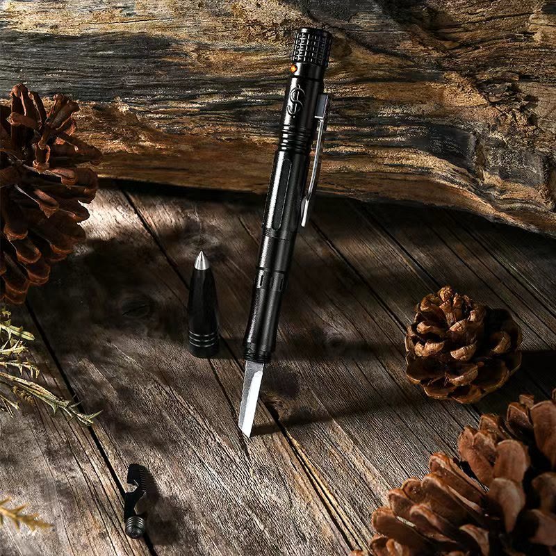 Multi-Functional Writing Self-defense Survival Tactical Pen - Image 2