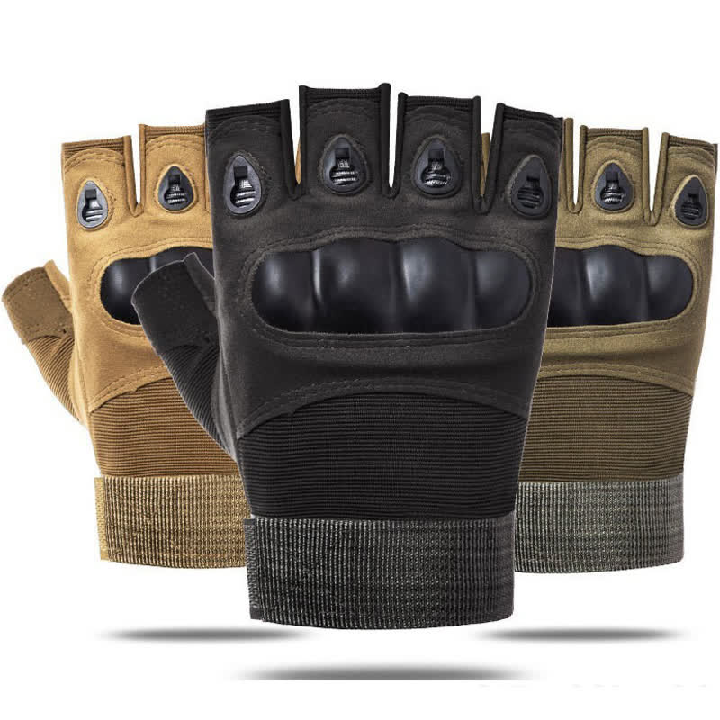 Non-Slip Half Finger Hands Protector Tactical Gloves - Image 2