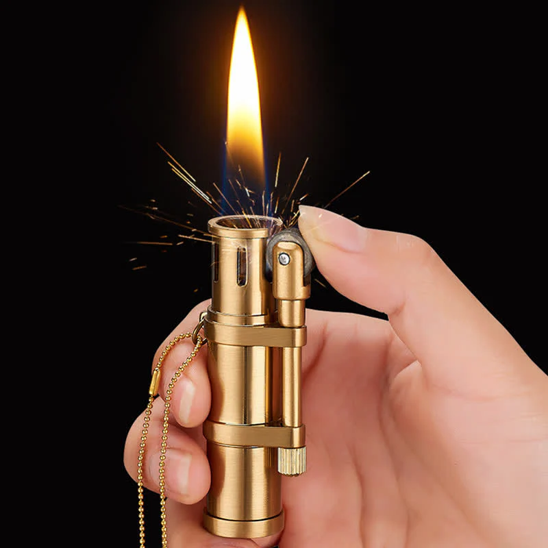 Novelty Bamboo Shape Refillable Kerosene Lighter - Image 2