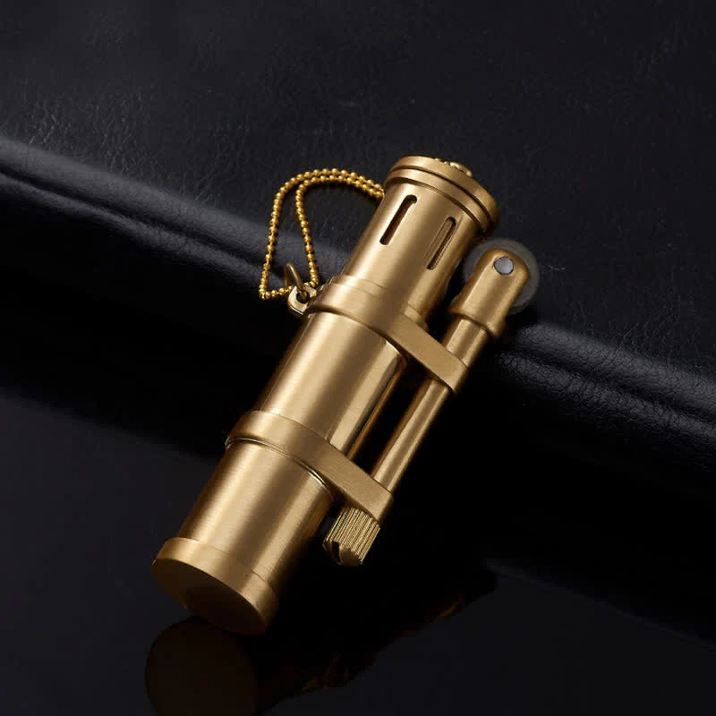 Novelty Bamboo Shape Refillable Kerosene Lighter - Image 3