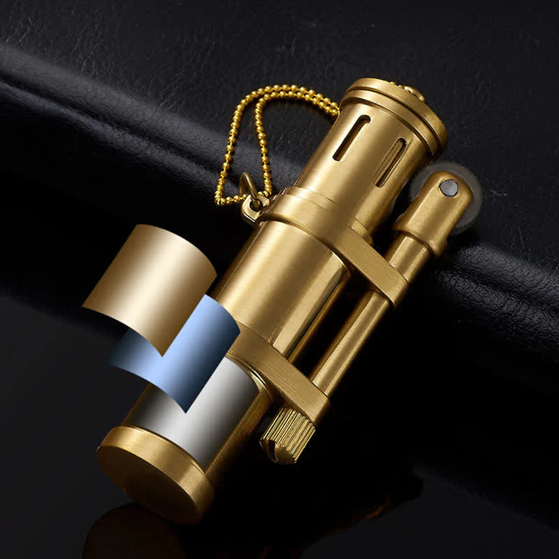 Novelty Bamboo Shape Refillable Kerosene Lighter - Image 5