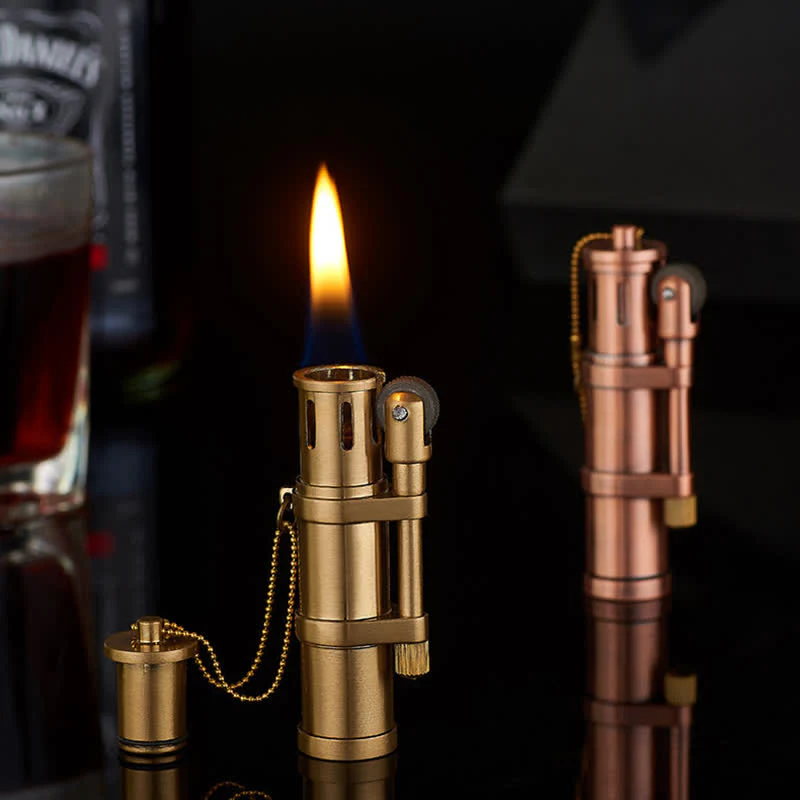 Novelty Bamboo Shape Refillable Kerosene Lighter - Image 8