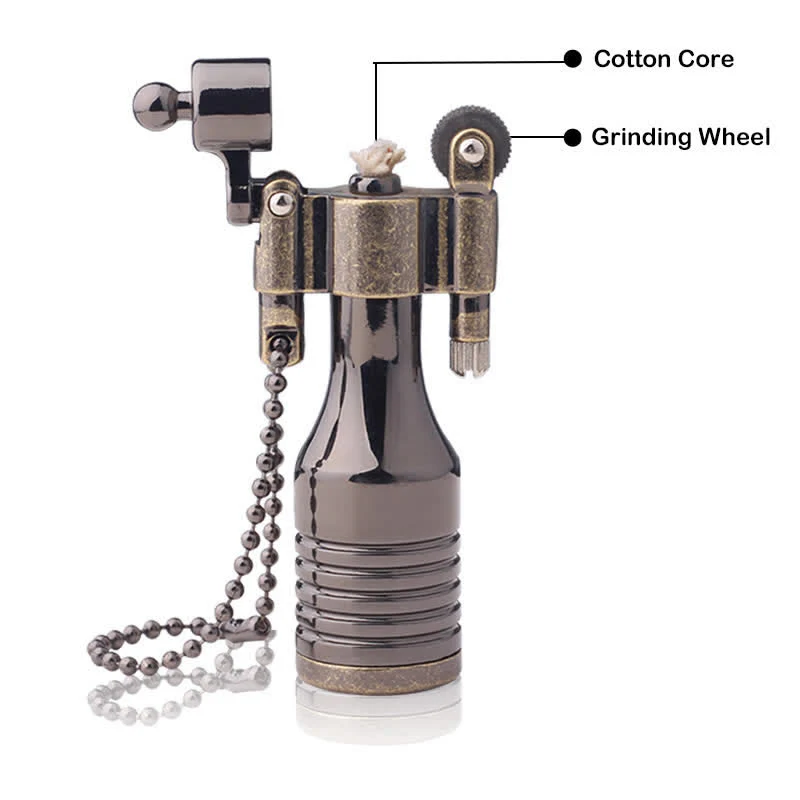 Old-Fashioned Steampunk Refillable Kerosene Lighter - Image 4