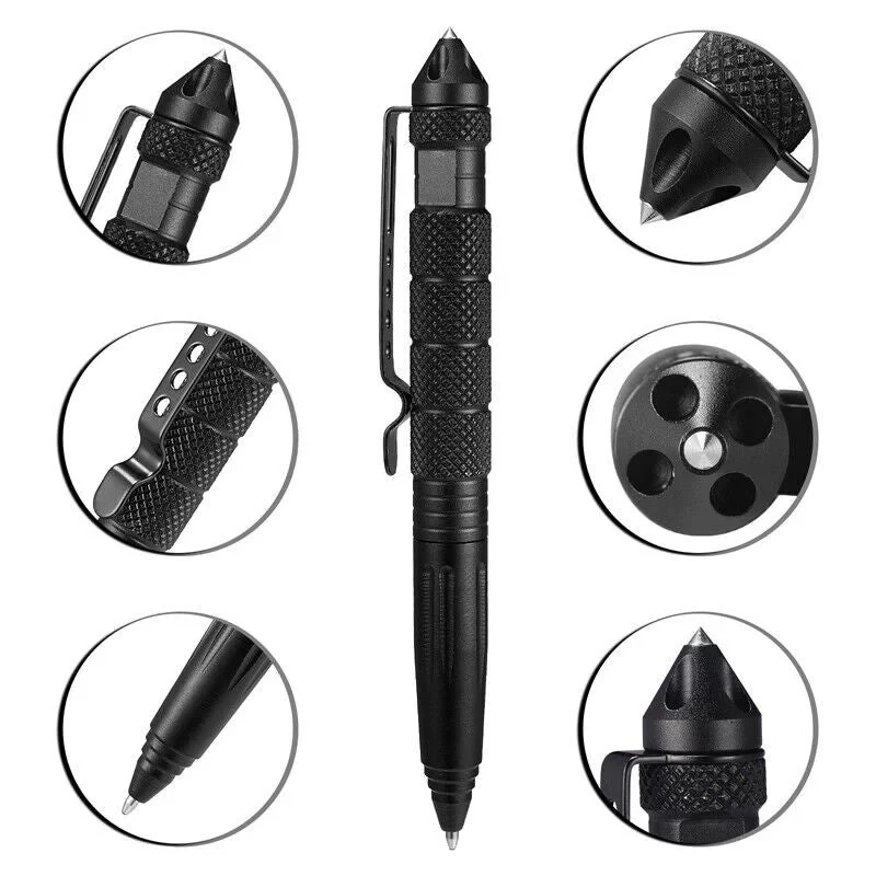 Outdoor Self-defense Survival Writing EDC Multifunctional Tactical Pen - Image 6
