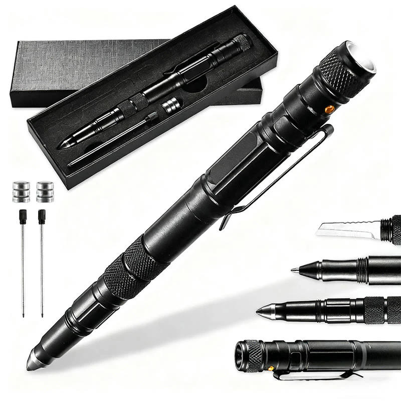 Outdoor Self-Protection Window-Breaker Small Knife Tactical Pen