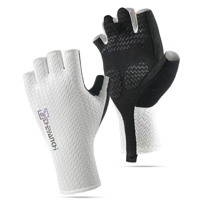 Outdoor Sports Anti-Slip Breathable Fingerless Gloves