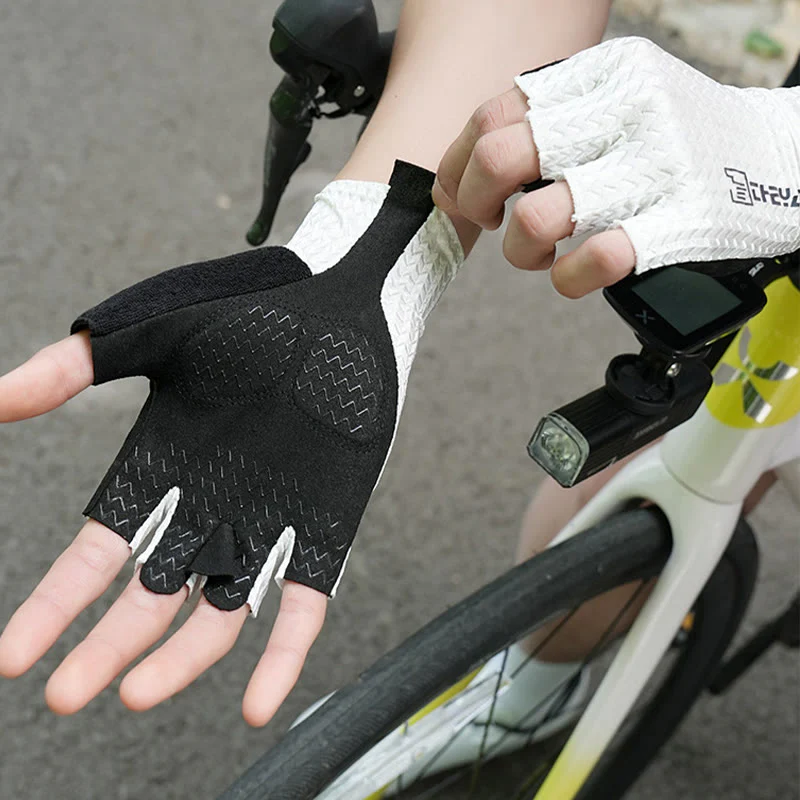 Outdoor Sports Anti-Slip Breathable Fingerless Gloves - Image 6