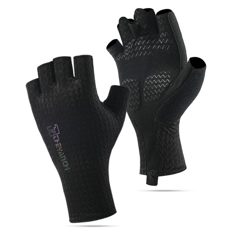 Outdoor Sports Anti-Slip Breathable Fingerless Gloves - Image 9