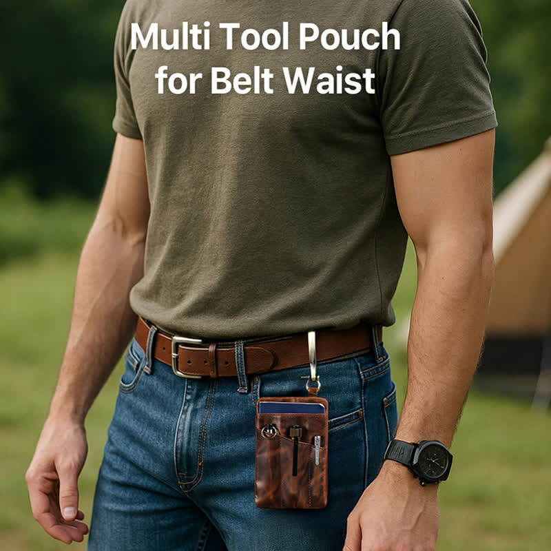 Outdoor Tool Flashlight Storage Bag With Large Hook Buckle - Image 2