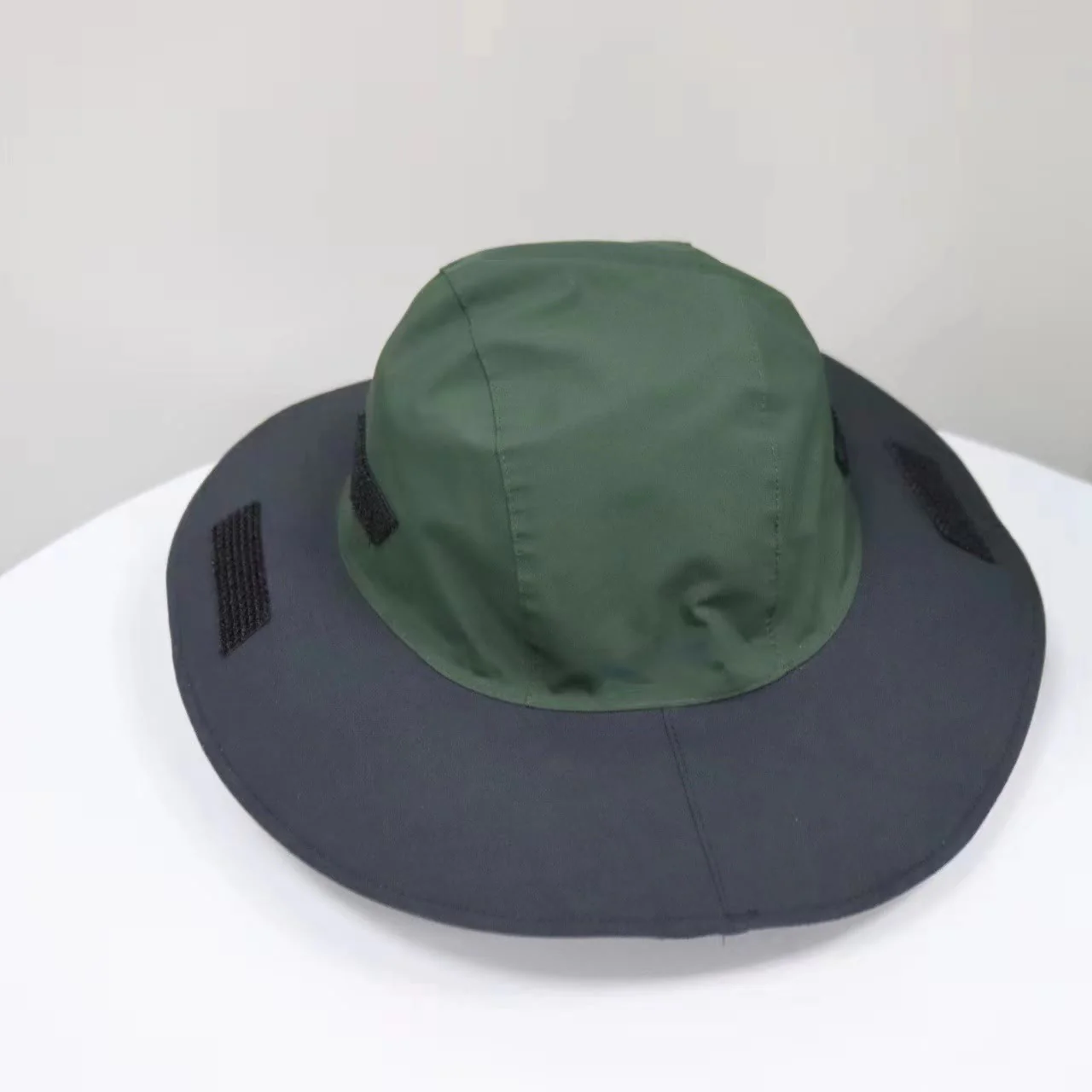 Outdoor Waterproof Sunscreen Breathable Color Blocked Fisherman Hat - Image 10