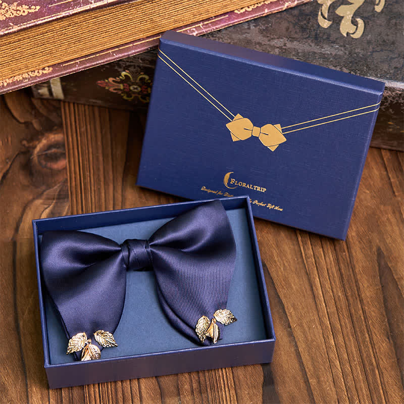 Parent-child Bow Ties Luxurious Wooden Gift Box - Image 5