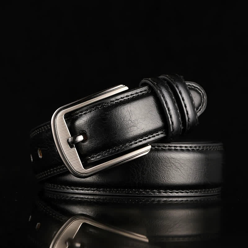 Personalized Custom Name Text Engraved Leather Belt - Image 10