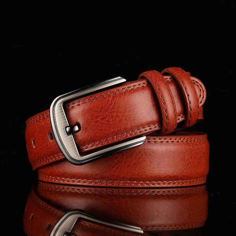 Personalized Custom Name Text Engraved Leather Belt - Image 11