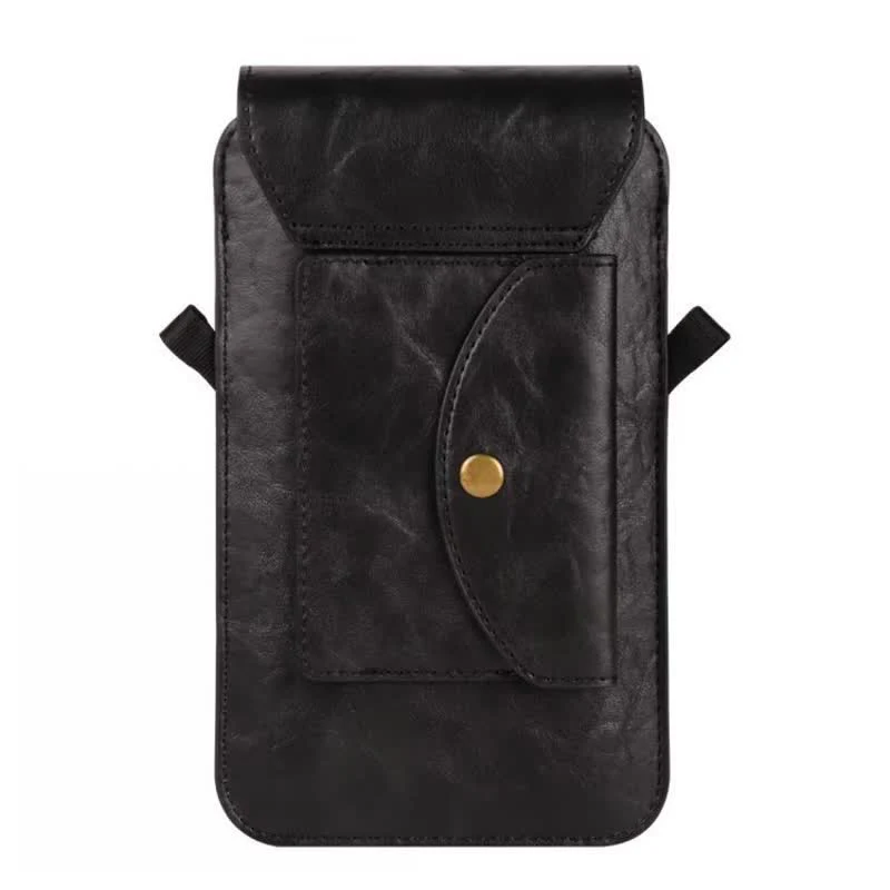 Phone Holster Crossbody Leather Belt Bag - Image 8