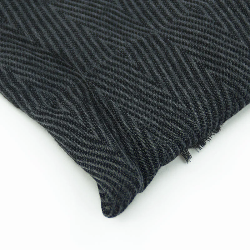 Plain Color Herringbone Pleats Light Thin Scarf - Image 11