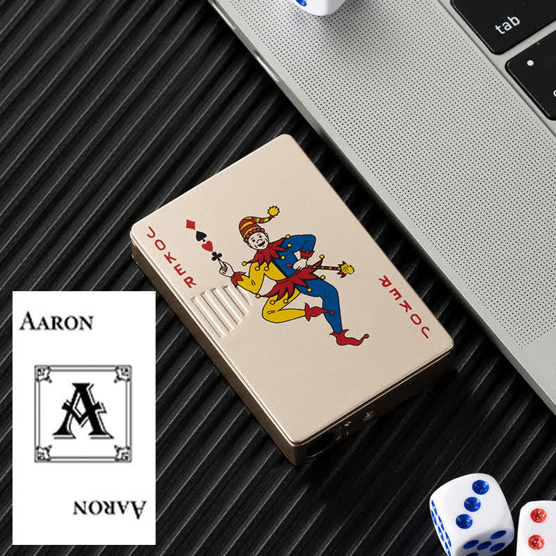 Poker Cards Personalized Custom Back Refillable Butane Lighter - Image 36