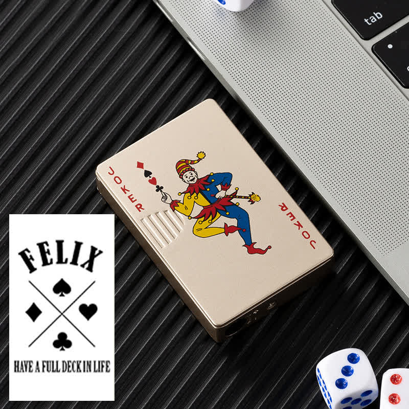 Poker Cards Personalized Custom Back Refillable Butane Lighter - Image 41