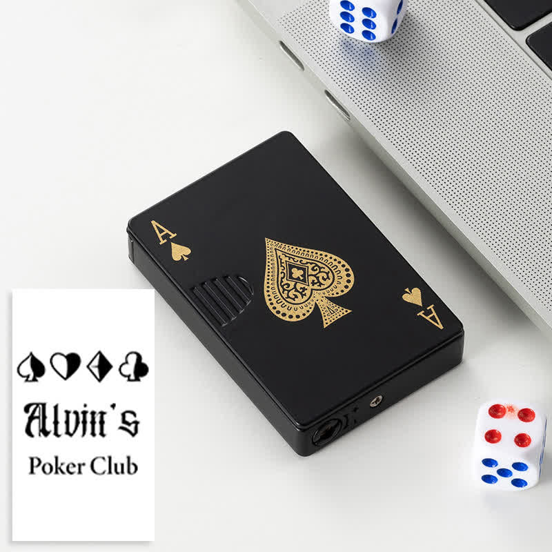 Poker Cards Personalized Custom Back Refillable Butane Lighter - Image 48