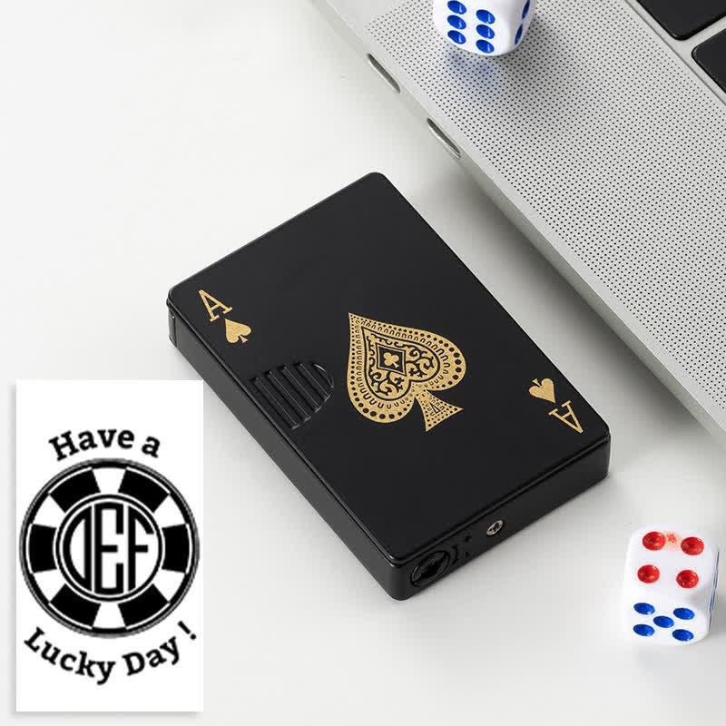 Poker Cards Personalized Custom Back Refillable Butane Lighter - Image 49