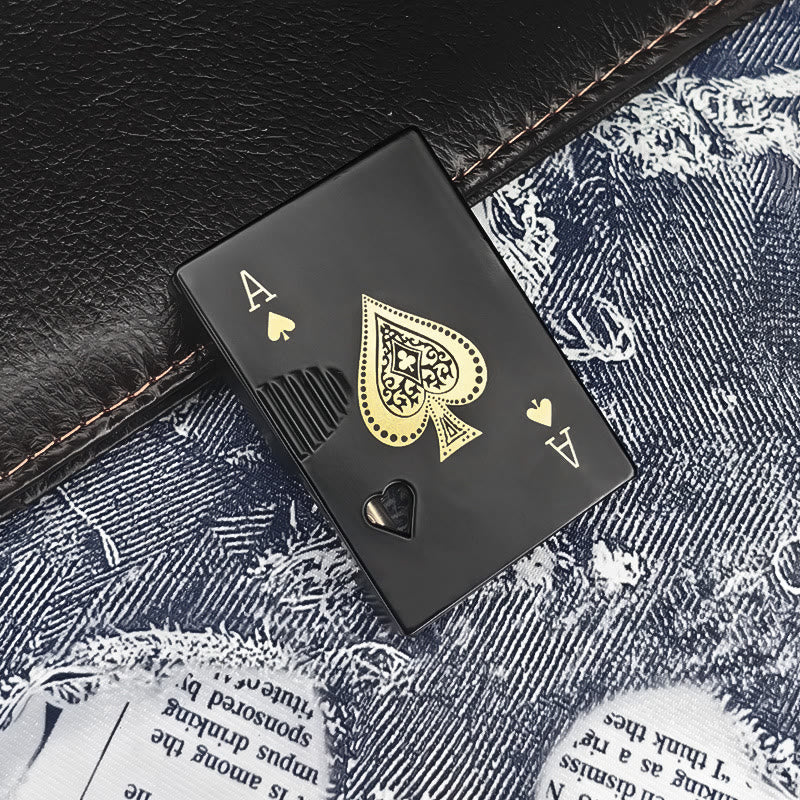 Poker Luminous Visible Air Tank Refillable Butane Lighter - Image 12