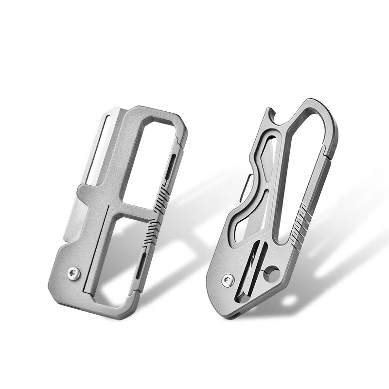 Portable Outdoor EDC-Tool Folding Knife Keychain