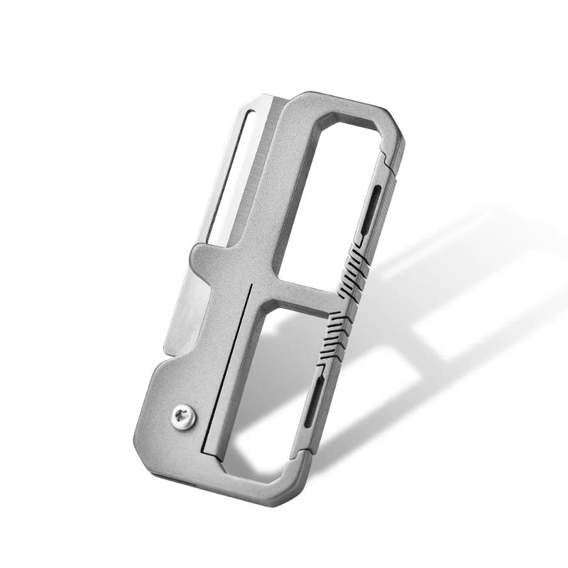 Portable Outdoor EDC-Tool Folding Knife Keychain - Image 3