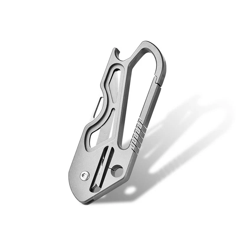 Portable Outdoor EDC-Tool Folding Knife Keychain - Image 8