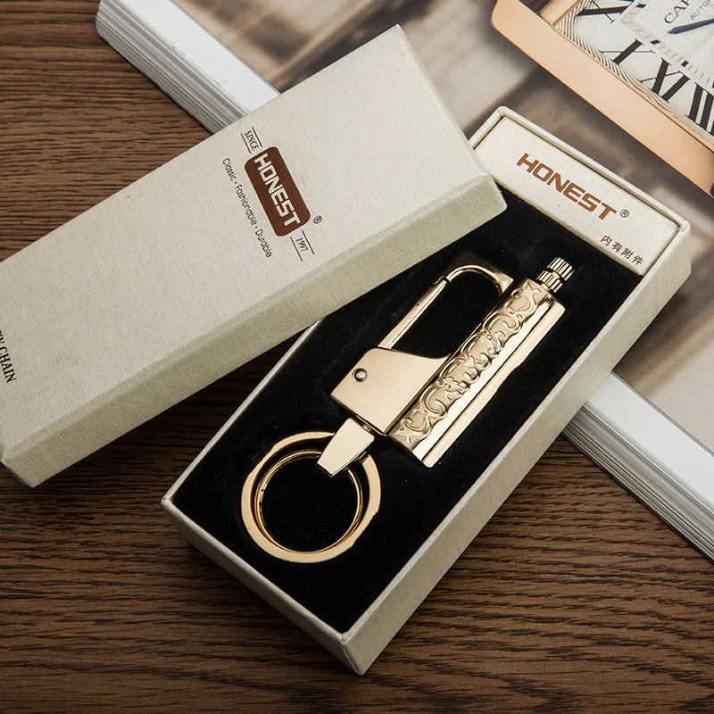 Portable Permanent Match Keychain Kerosene Lighter - Image 3