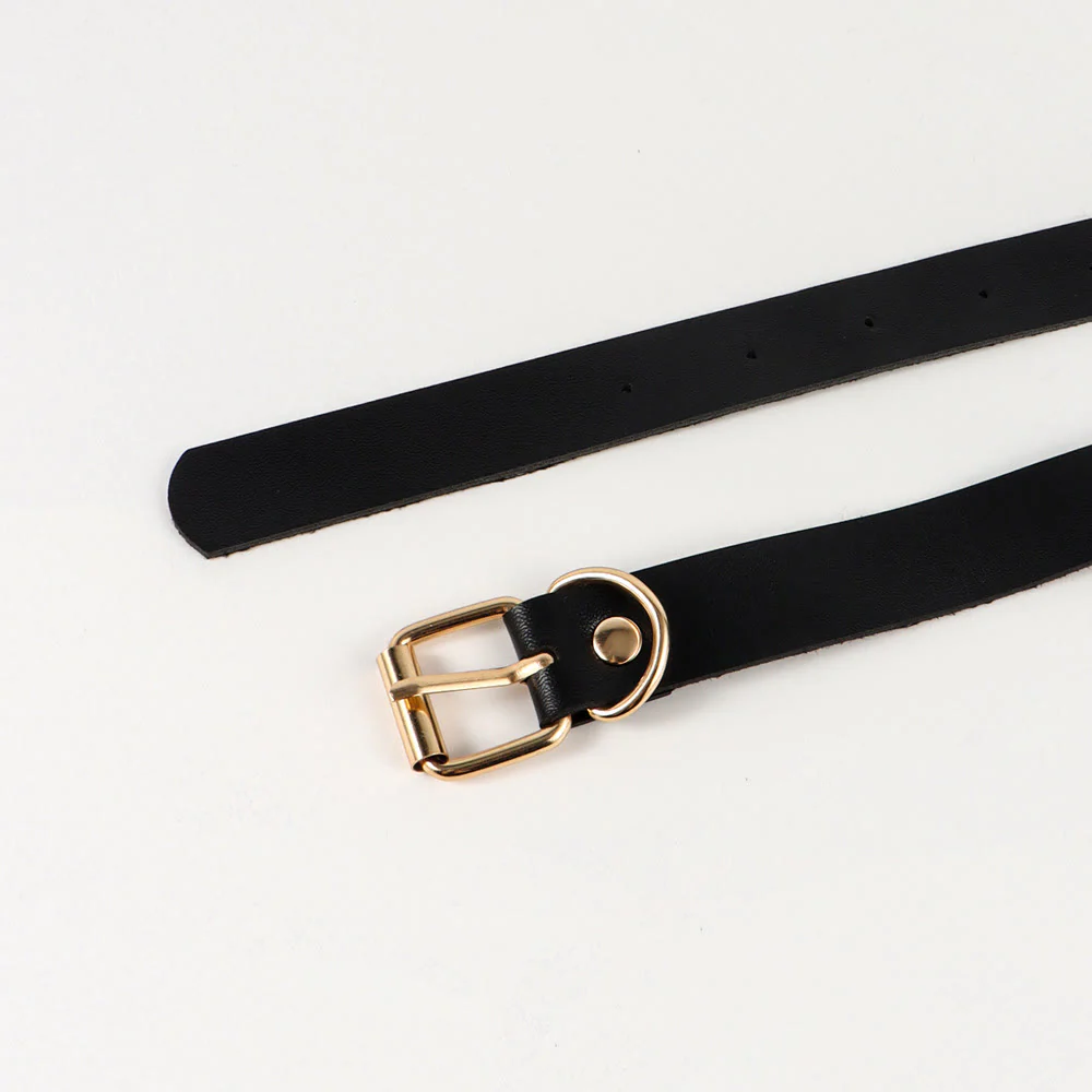 Punk Chain Belt Seven Layers Chain Leather Belt - Image 12