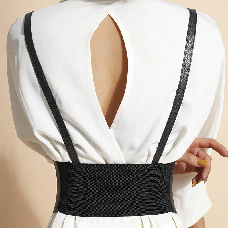 Punk Strap Corset Belt Women's Suspenders Waist Belt - Image 2