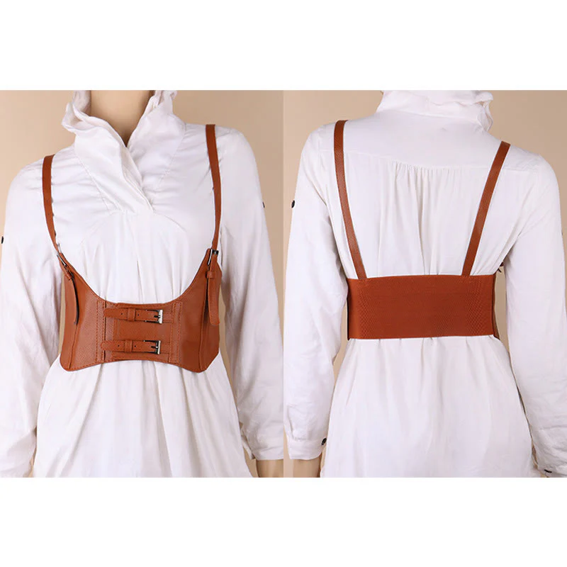 Punk Strap Corset Belt Women's Suspenders Waist Belt - Image 5