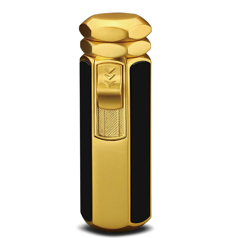 Quad Flame Lighter Refillable Butane Four Burner Lighter - Image 11