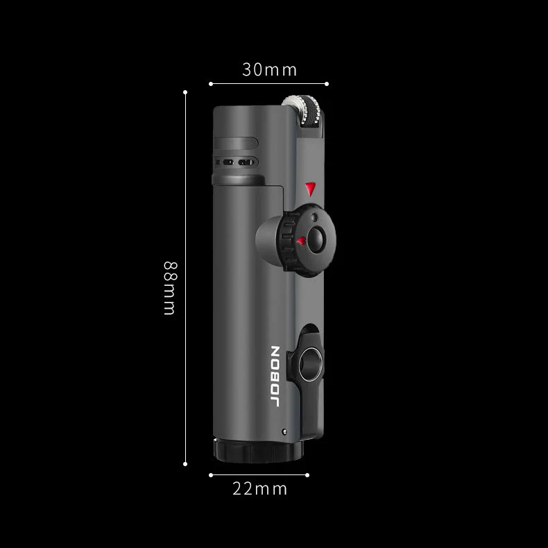 Quad Flame Lighter With Cigar Puncher Four Burner Lighter - Image 8
