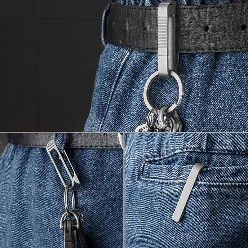 Quick Release Key Holder Belt Clip Keychain - Image 2