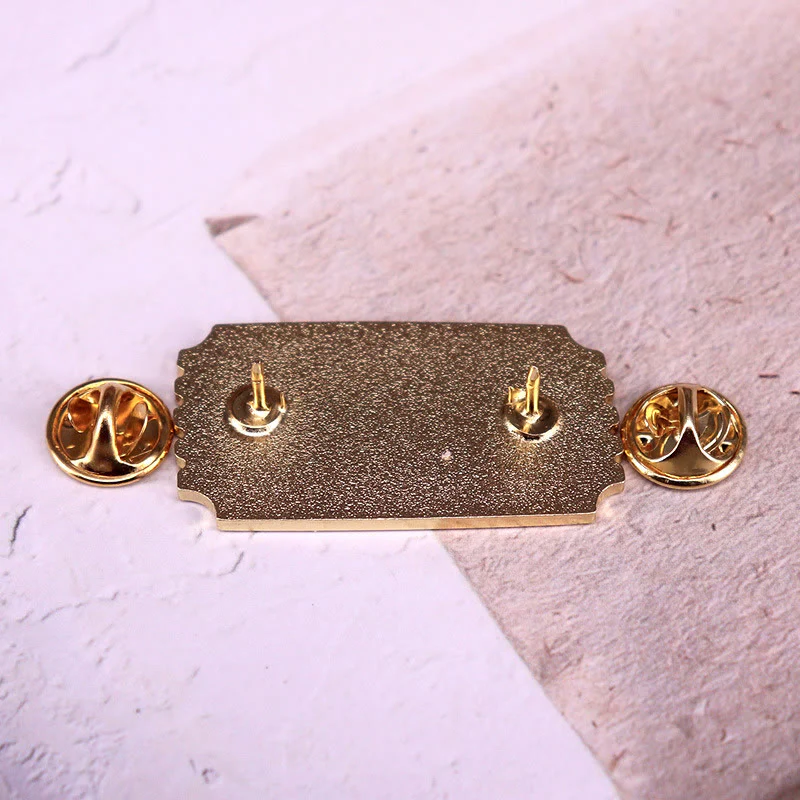 Read All Night Book Club Enamel Pin Brooch - Image 2