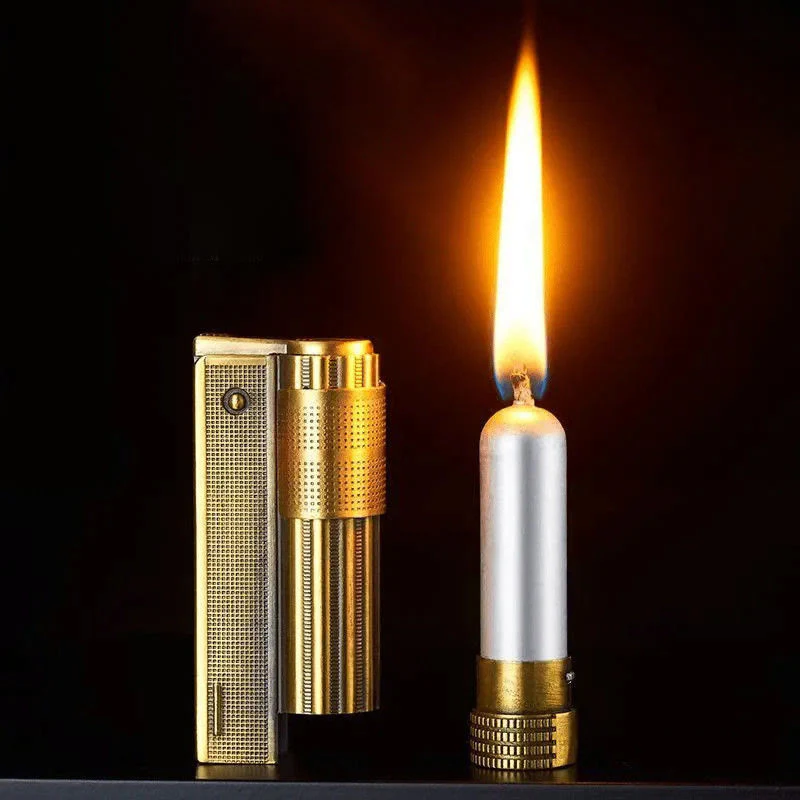 Removable Candle Fuel Tank Refillable Kerosene Lighter