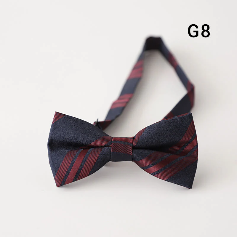 Retro Floral Printed Pre-tied Adjustable Strap Bow Tie - Image 11