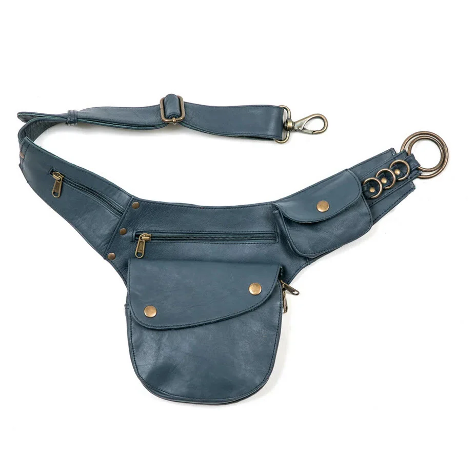 Retro Leisure Travel Hiking Women's Phone Bag Wallet Belt Bag - Image 9
