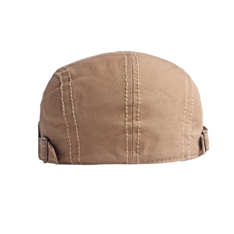 Retro Painter Cotton Beret Flat Cap - Image 9