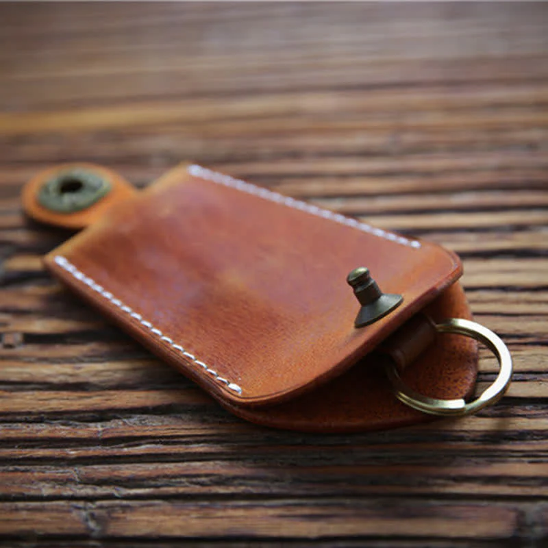 Retro Safe Storage Buckle Functional Pull-out Key Case - Image 6