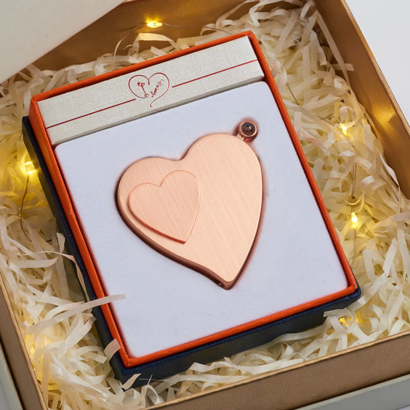 Romantic Love Shaped Colorful Gas Electric Dual Ignition Lighter - Image 10