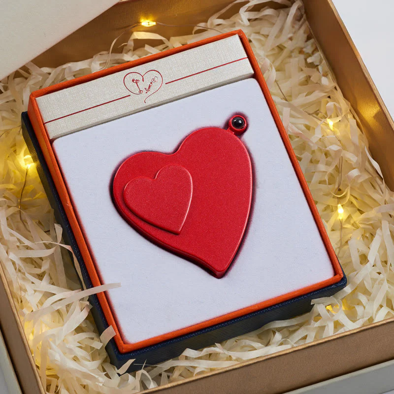 Romantic Love Shaped Colorful Gas Electric Dual Ignition Lighter - Image 8
