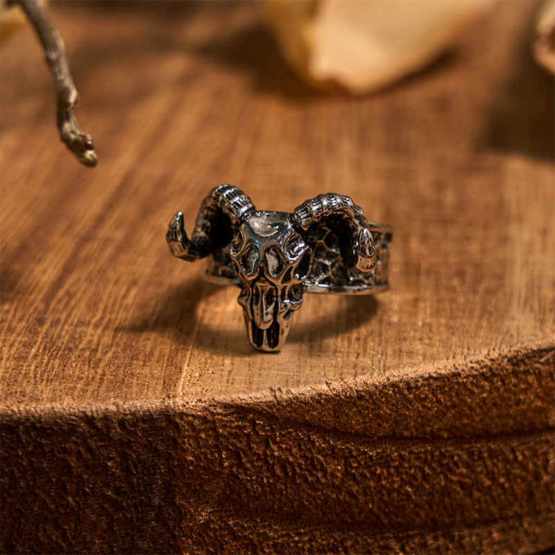 Rose DIY Hidden Knife Belt Buckle Longhorn Pendant Goat Ring Bundle Set - Image 9