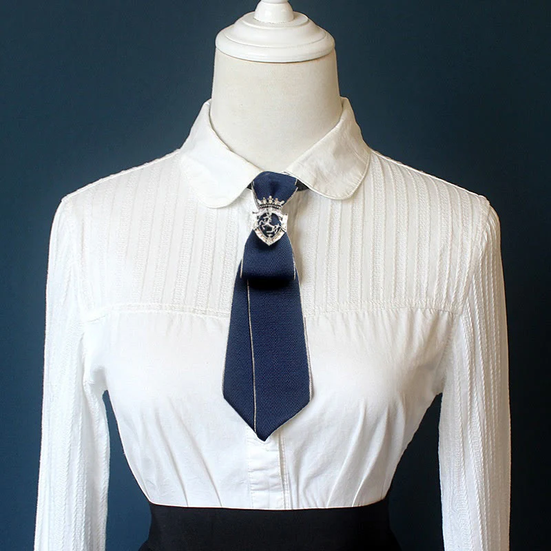 Shield Horse Pre-tied Unisex Necktie With Adjustable Band - Image 3