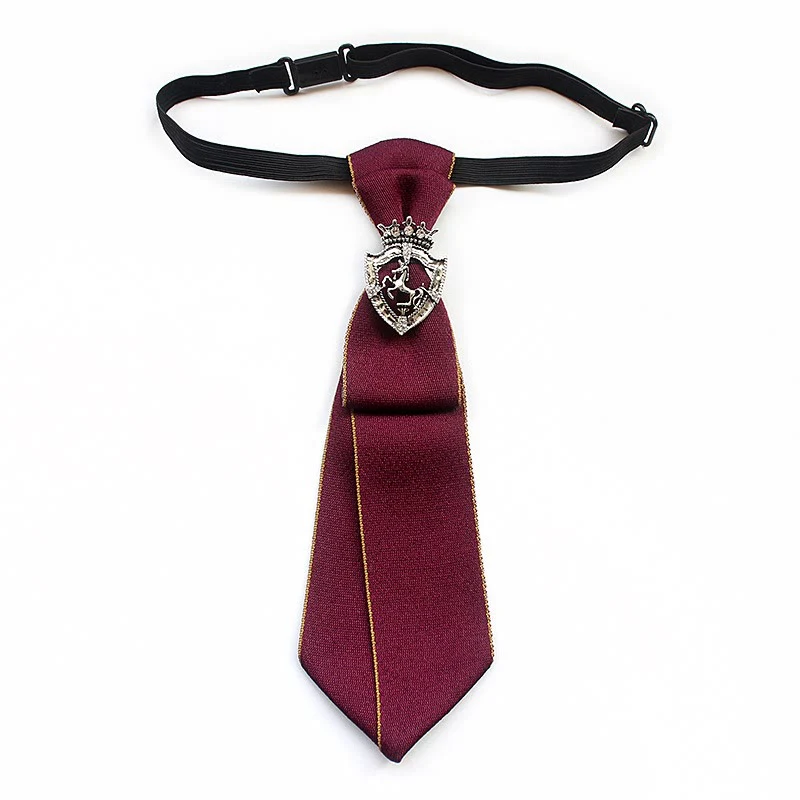 Shield Horse Pre-tied Unisex Necktie With Adjustable Band - Image 4