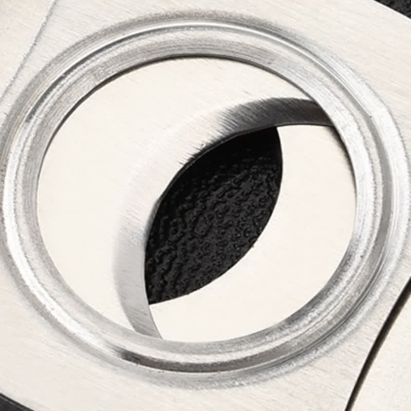 Silver Simple Cigar Guillotine Tool Cigar Cutter - Image 5
