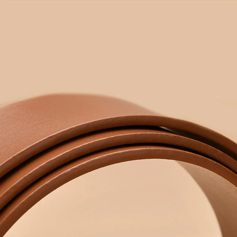 Simple Wide Waist Belt For Women Leather Knot Belt - Image 11