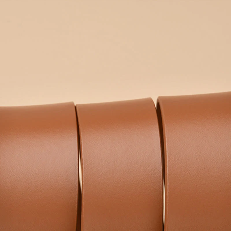 Simple Wide Waist Belt For Women Leather Knot Belt - Image 12